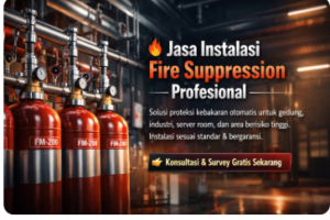 Jasa Instalasi Pemasangan Fire Suppression Profesional & Bergaransi