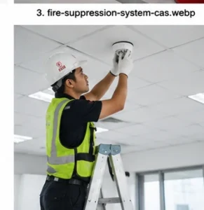 Pemasangan Smoke Detector PT CAS