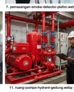 Ruang Pompa Hydrant PT CAS